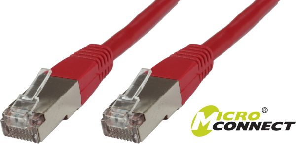 S FTP CAT6 1.5m Red PVCMicroConnect Online now