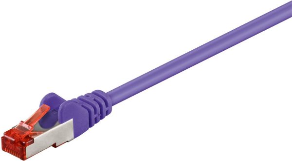 S FTP CAT6 10m Purple PVCMicroConnect Supply