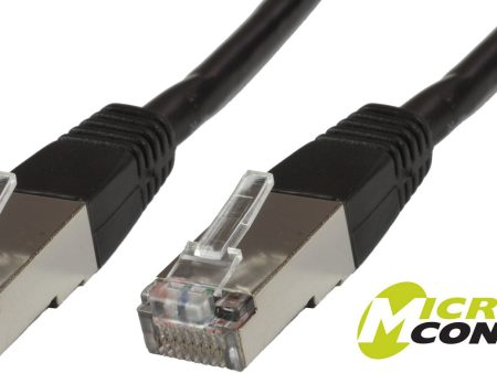 S FTP CAT6 1.5m Black PVCMicroConnect For Discount