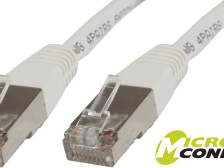 S FTP CAT6 2m White PVCMicroConnect Discount