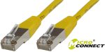 S FTP CAT6 10m Yellow PVCMicroConnect Cheap