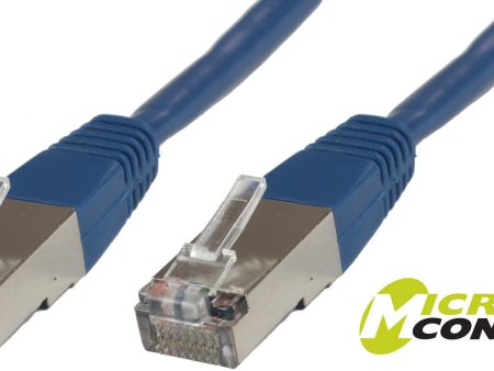 S FTP CAT6 0.50m Blue PVCMicroConnect For Sale