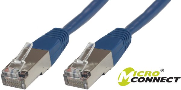 S FTP CAT6 0.50m Blue PVCMicroConnect For Sale