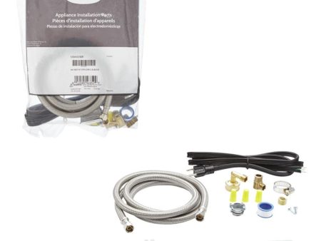 Smart Choice Dishwasher Installation Kit with 6  Stainless Steel Cord For Cheap