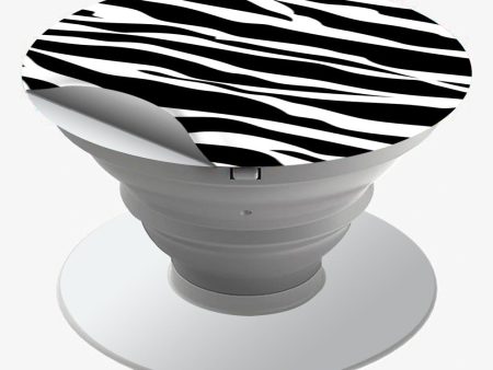 Zebra Pattern Popsocket Pop Socket Skin Supply