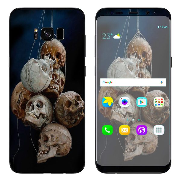 Hanging Skulls Samsung Galaxy S8 Plus Skin Discount