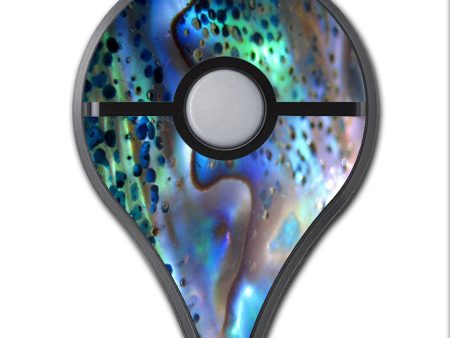 Abalone Pearl Sea Shell Green Blue Pokemon Go Plus Skin Online Hot Sale