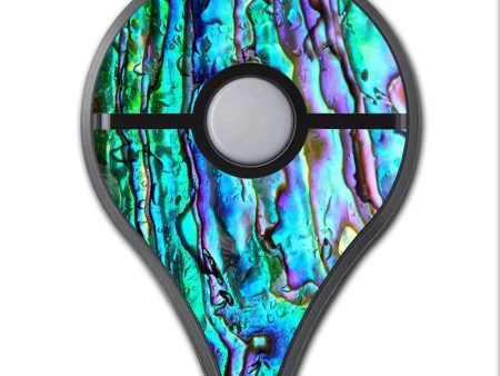 Abalone Ripples Green Blue Purple Shells Pokemon Go Plus Skin on Sale