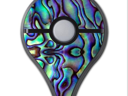 Abalone Sea Shell Green Blue Purple Pokemon Go Plus Skin Supply