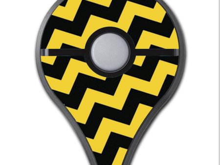 Yellow And Black Chevron Pokemon Go Plus Skin For Sale