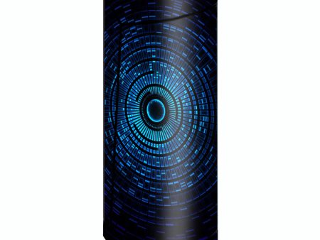 Abstract Blue Vortex Smok Priv V8 60w Skin Supply