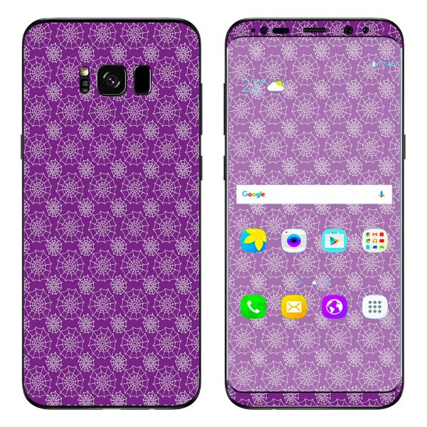 Spider Web Pattern Samsung Galaxy S8 Plus Skin Supply