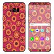 Retro Flowers Pink Samsung Galaxy S8 Plus Skin Hot on Sale